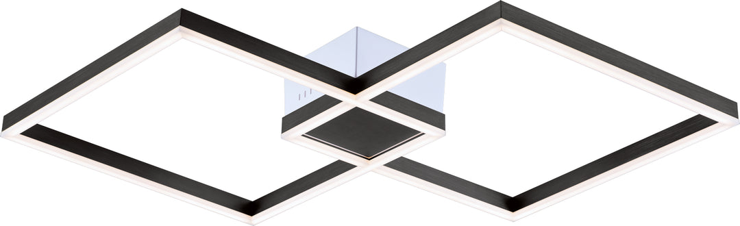 PageOne Fractal PC010104-SDG Ceiling Light - Satin Dark Gray