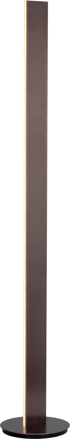 Pageone Lighting PF150564-DT Prometheus Led Floor Lamp Lamp Bronze / Dark