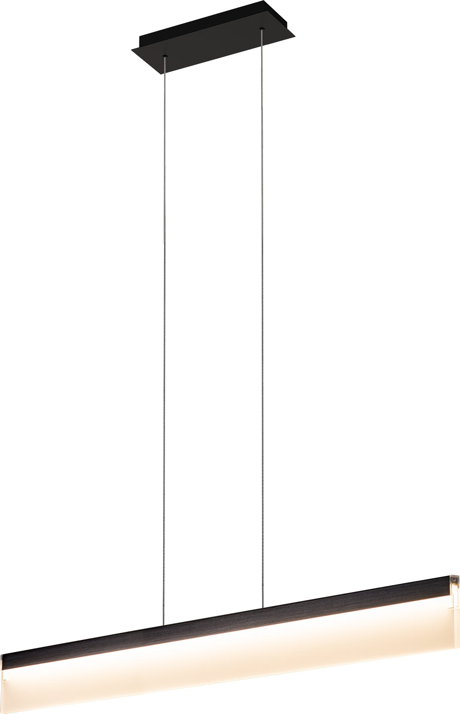 PageOne Lange PP020024-BBK Pendant Light - Satin Brushed Black