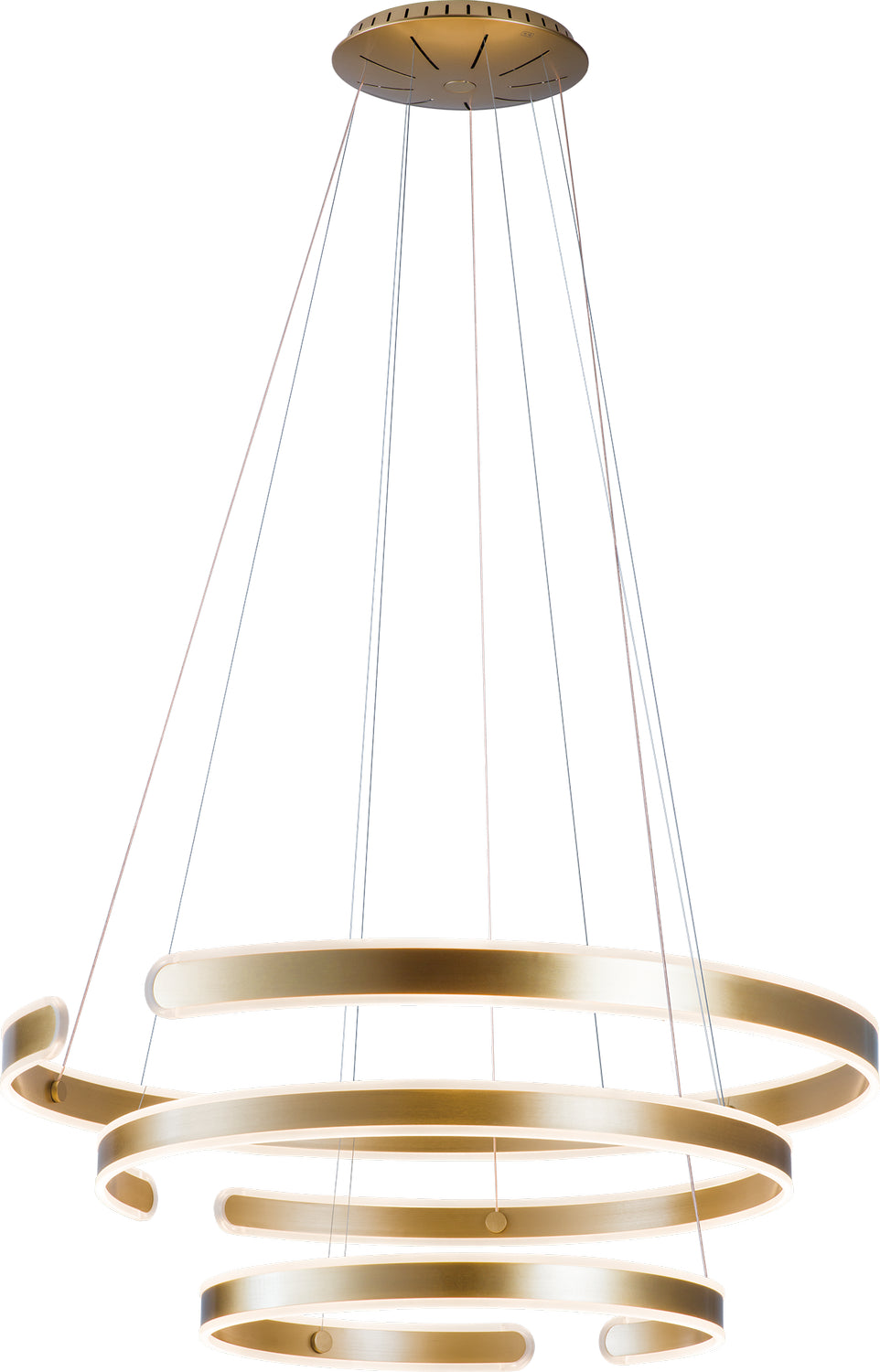 PageOne Gianni PP020109-BC Pendant Light - Brushed Champagne
