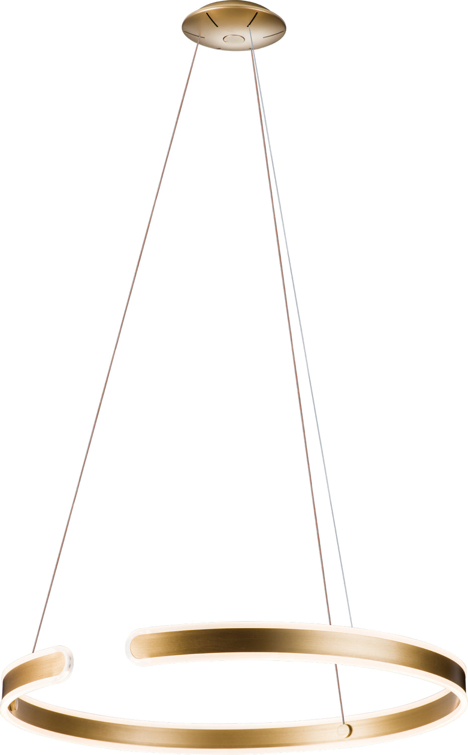 PageOne Gianni PP020112-BC Pendant Light - Brushed Champagne