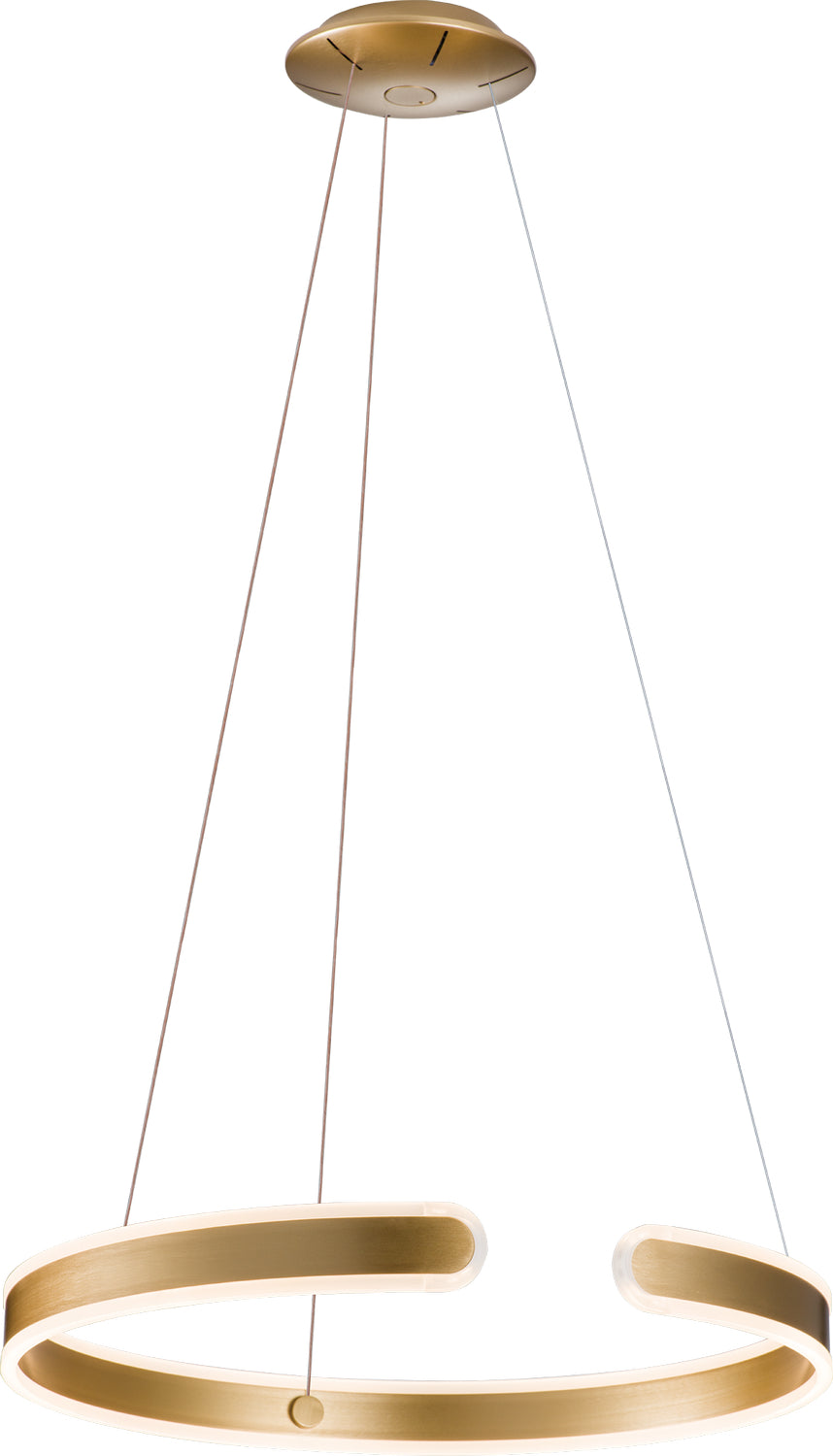 PageOne Gianni PP020113-BC Pendant Light - Brushed Champagne