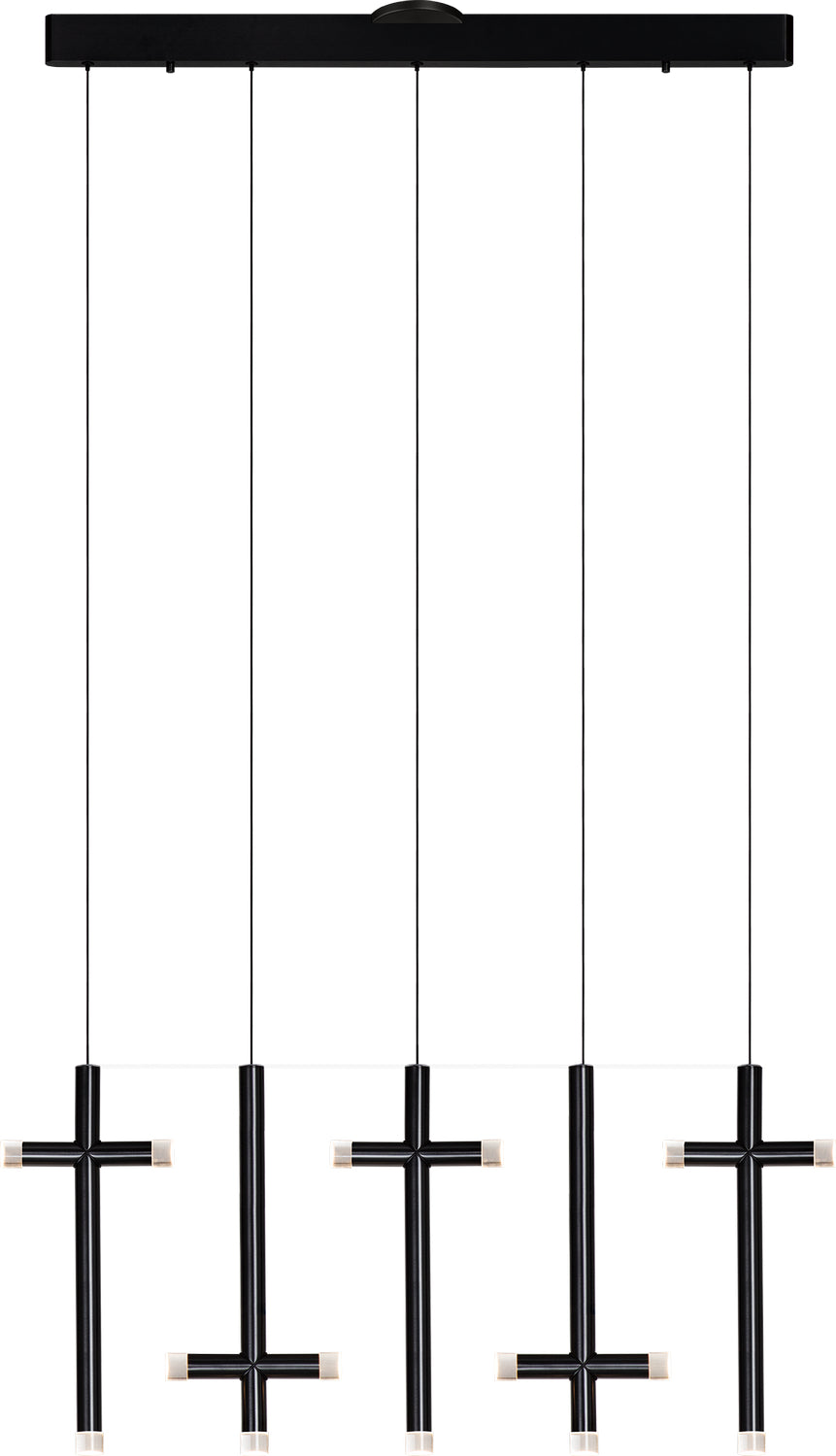 PageOne Seesaw PP020211-SDG Pendant Light - Satin Dark Gray