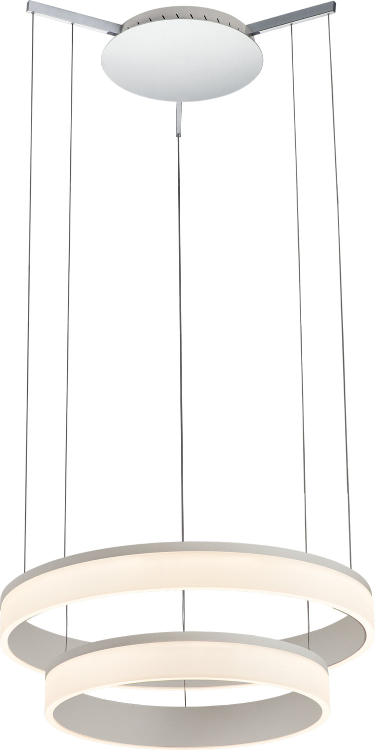 PageOne Halo PP120048-VW/CM Pendant Light - Polished Chrome