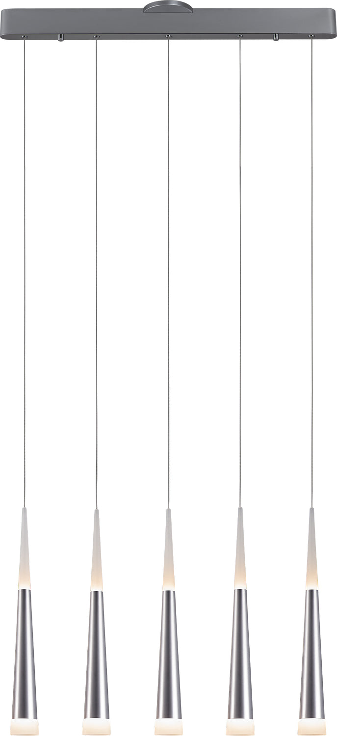 PageOne Meteor PP120102-AL Pendant Light - Brushed Aluminum