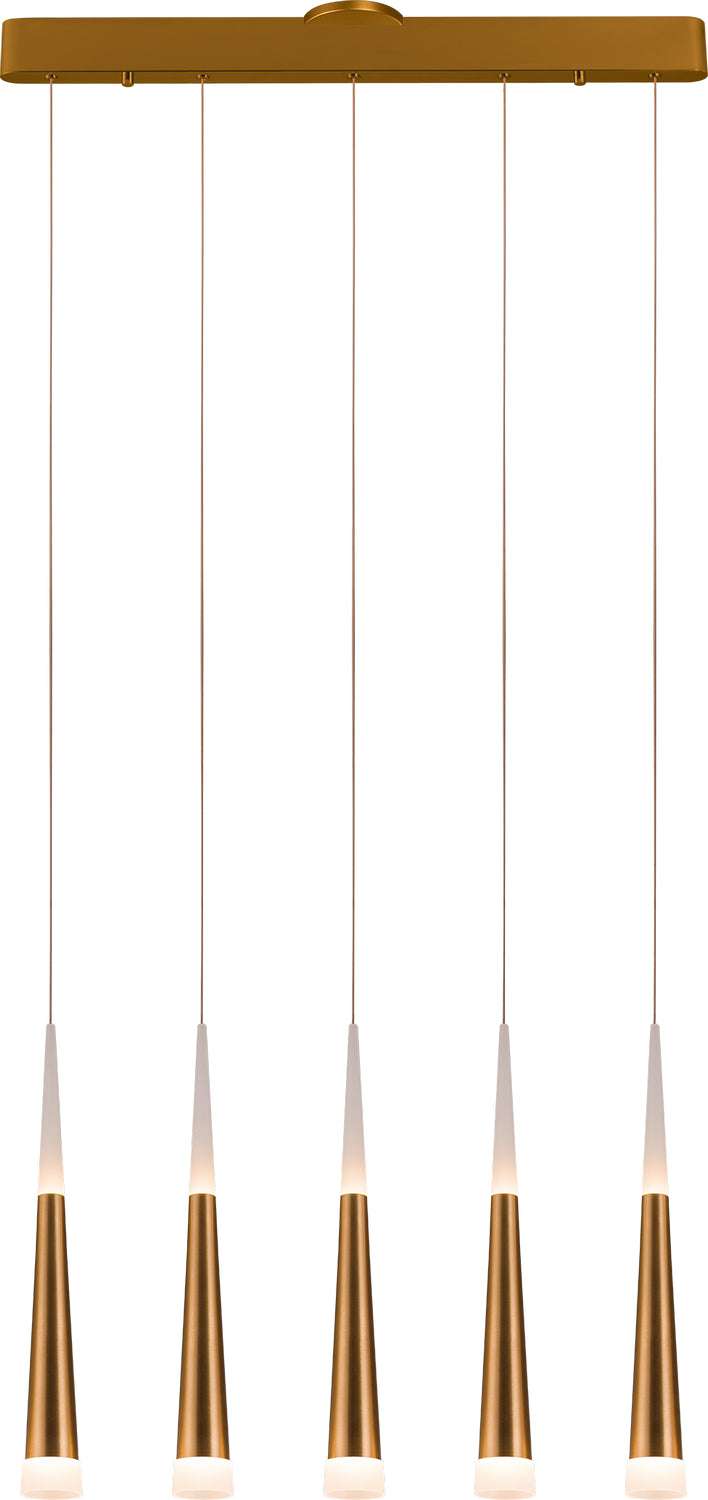 PageOne Meteor PP120102-BG Pendant Light - Brushed Gold