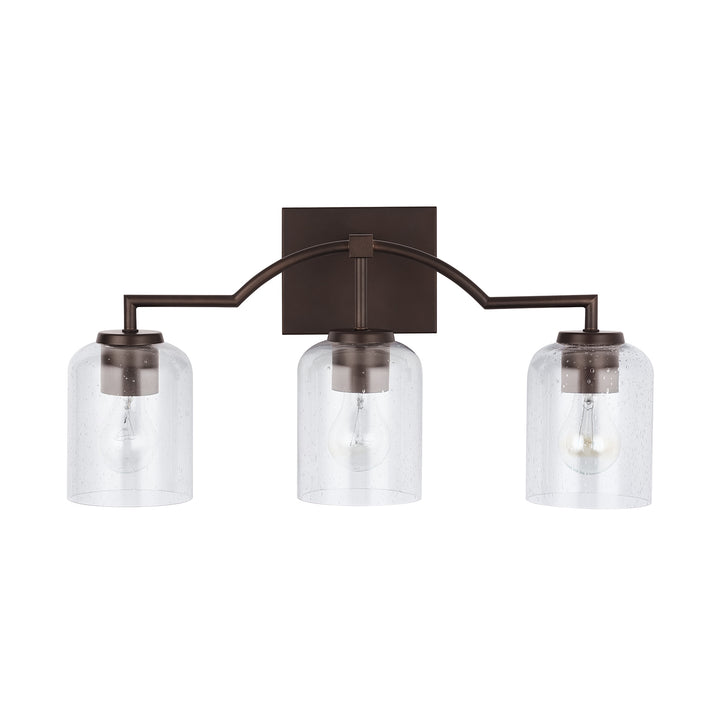 Capital Carter 139331BZ-500 Bath Vanity Light 22 in. wide - Bronze