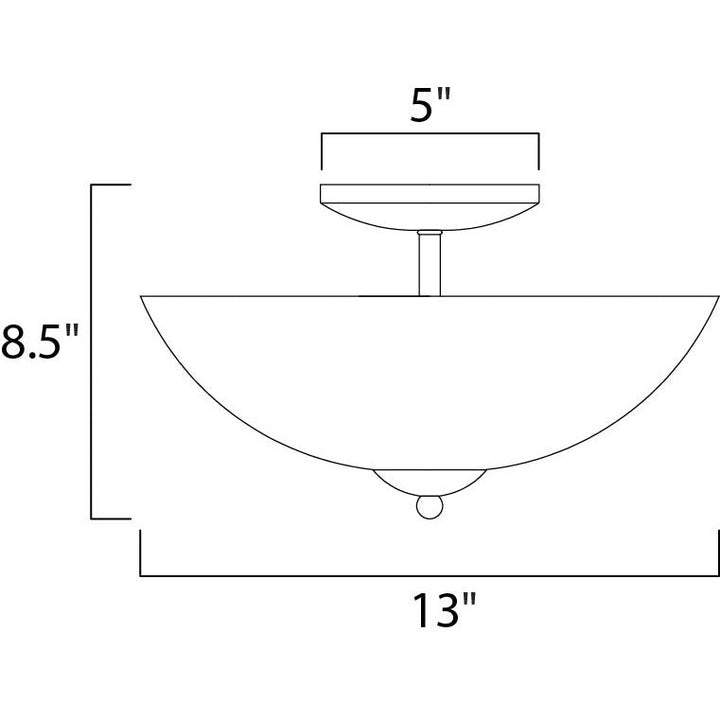 Maxim Logan 10042FTSN Ceiling Light - Satin Nickel