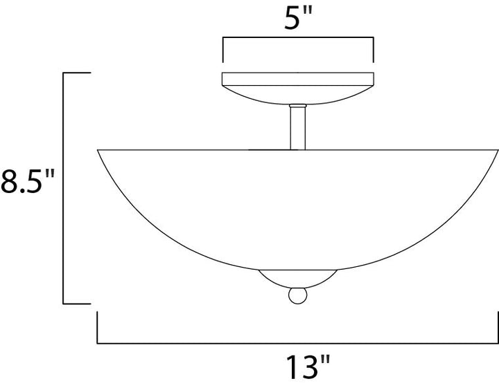 Maxim Logan 10042FTSN Ceiling Light - Satin Nickel