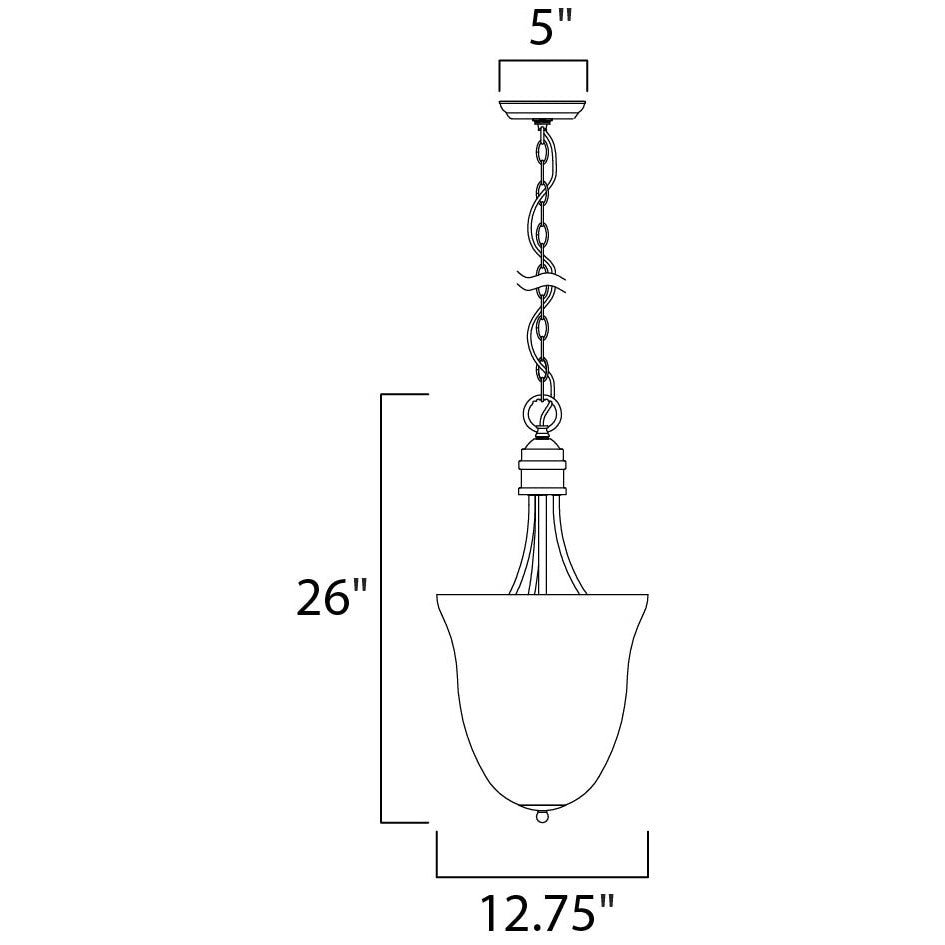 Maxim Logan 10048FTSN Pendant Light - Satin Nickel