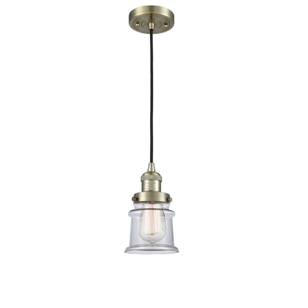 Innovations Franklin Restoration 201C-AB-G182S-LED Pendant Light - Antique Brass