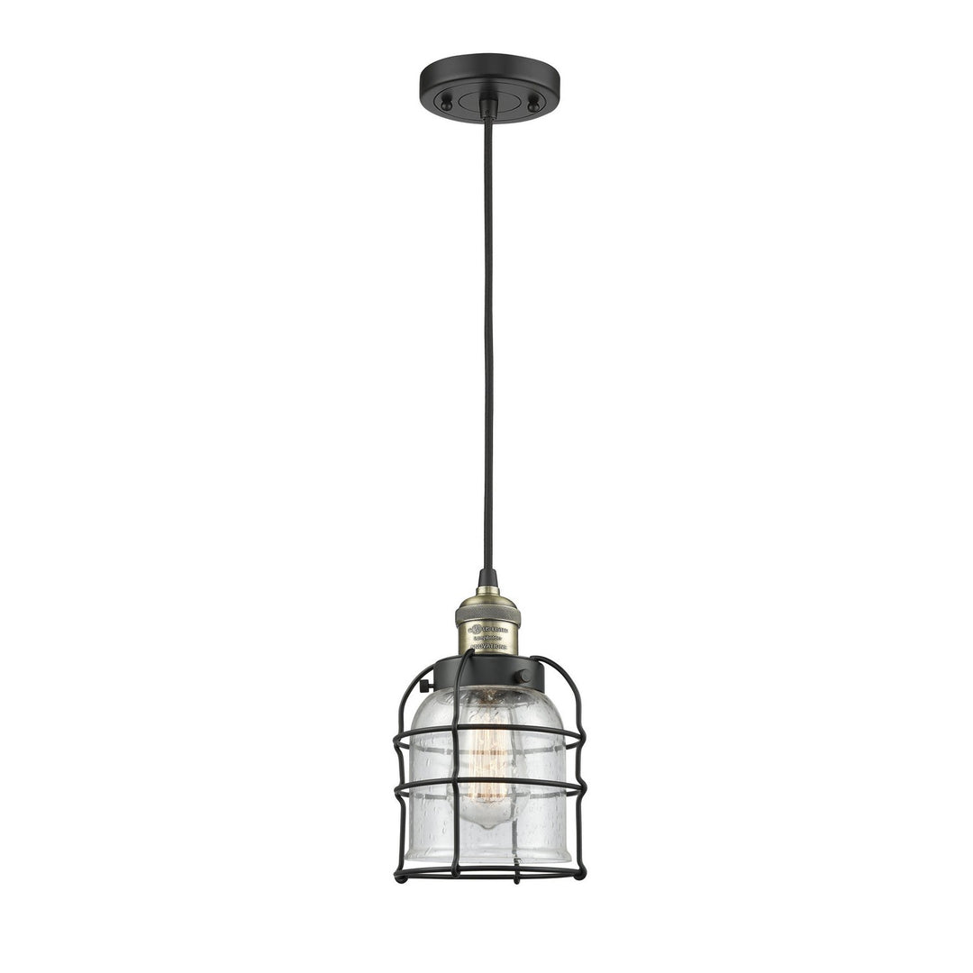 Innovations Franklin Restoration 201C-BAB-G54-CE Pendant Light - Black Antique Brass