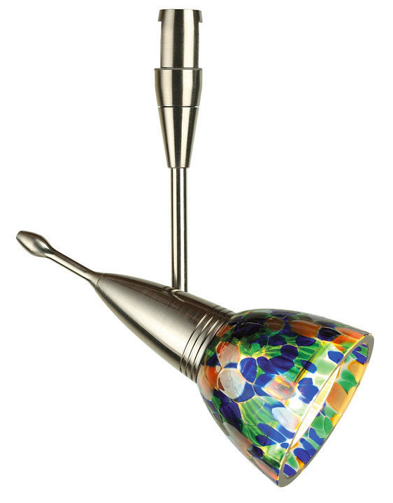 Stone Lighting DM206BGSNM5J Mx Swivel Head Track Light Pewter, Nickel, Silver