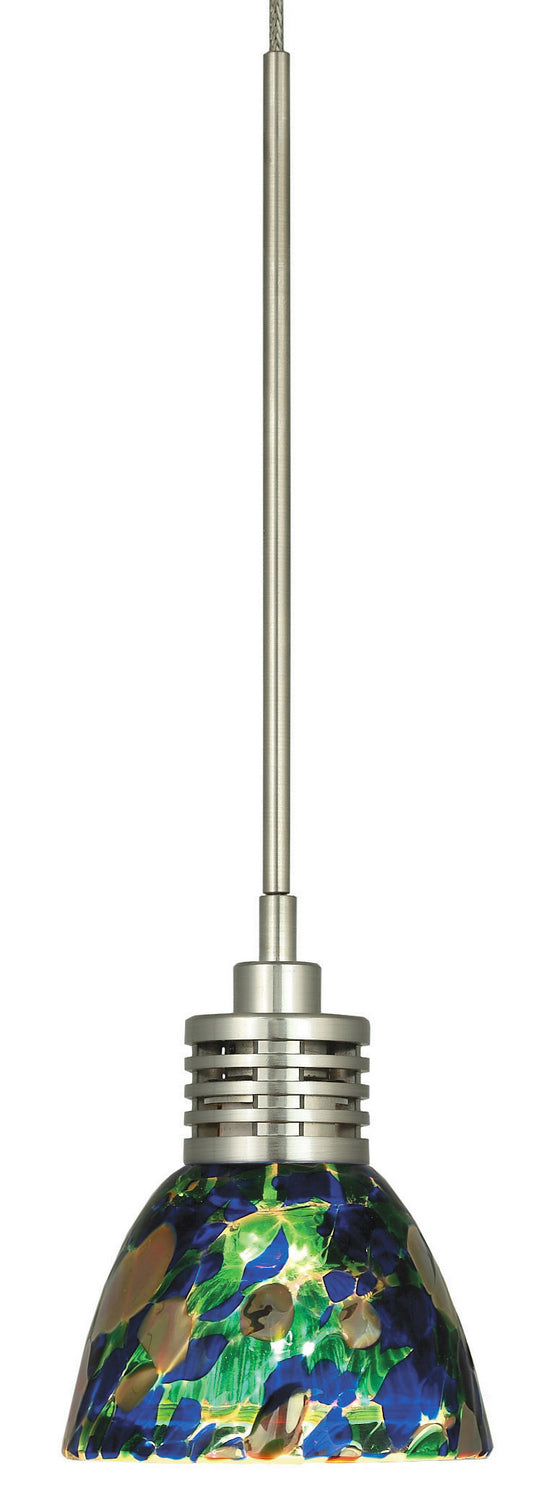 Stone Lighting PD206BGSNM3R Action One Light Pendant Track Light Pewter, Nickel, Silver