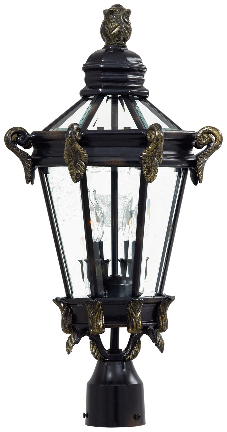 Minka-Lavery Lighting 8935-95 Stratford Hall Two Light Post Mount Outdoor Bronze / Dark