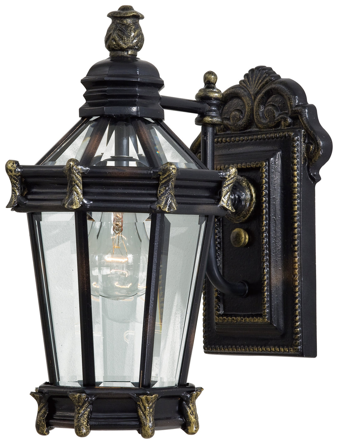 Minka-Lavery Lighting 8937-95 Stratford Hall One Light Wall Mount Outdoor Bronze / Dark