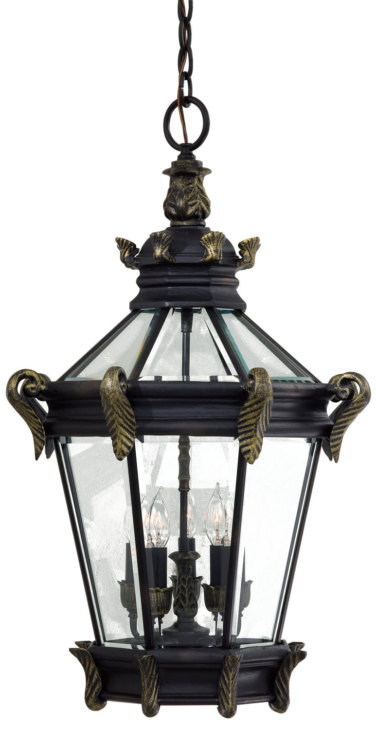 Minka-Lavery Lighting 8934-95 Stratford Hall Five Light Chain Hung Outdoor Bronze / Dark