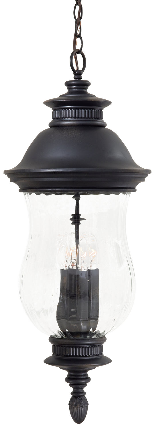 Minka-Lavery Lighting 8904-94 Newport Four Light Chain Hung Outdoor Bronze / Dark