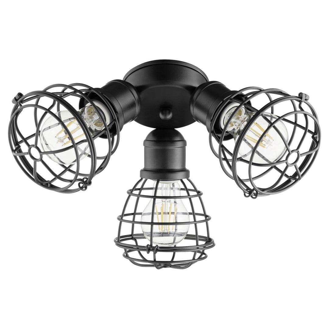 Quorum 2314-69 Fan Light Kit - Textured Black