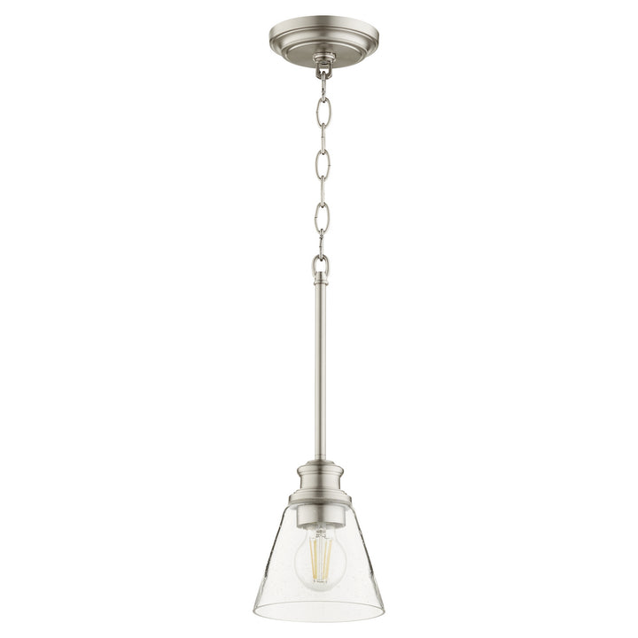 Quorum Dunbar 309-65 Pendant Light - Satin Nickel