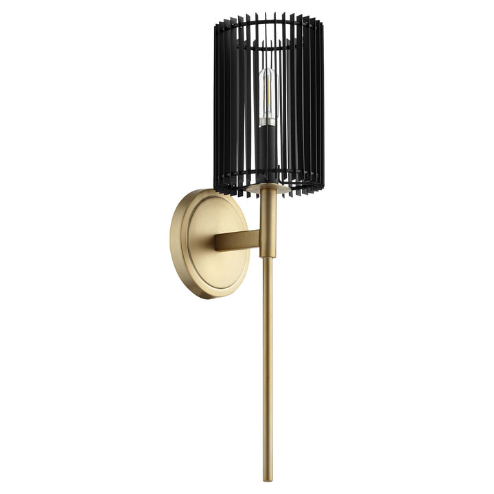 Quorum Finura 517-80 Wall Sconce Light - Aged Brass