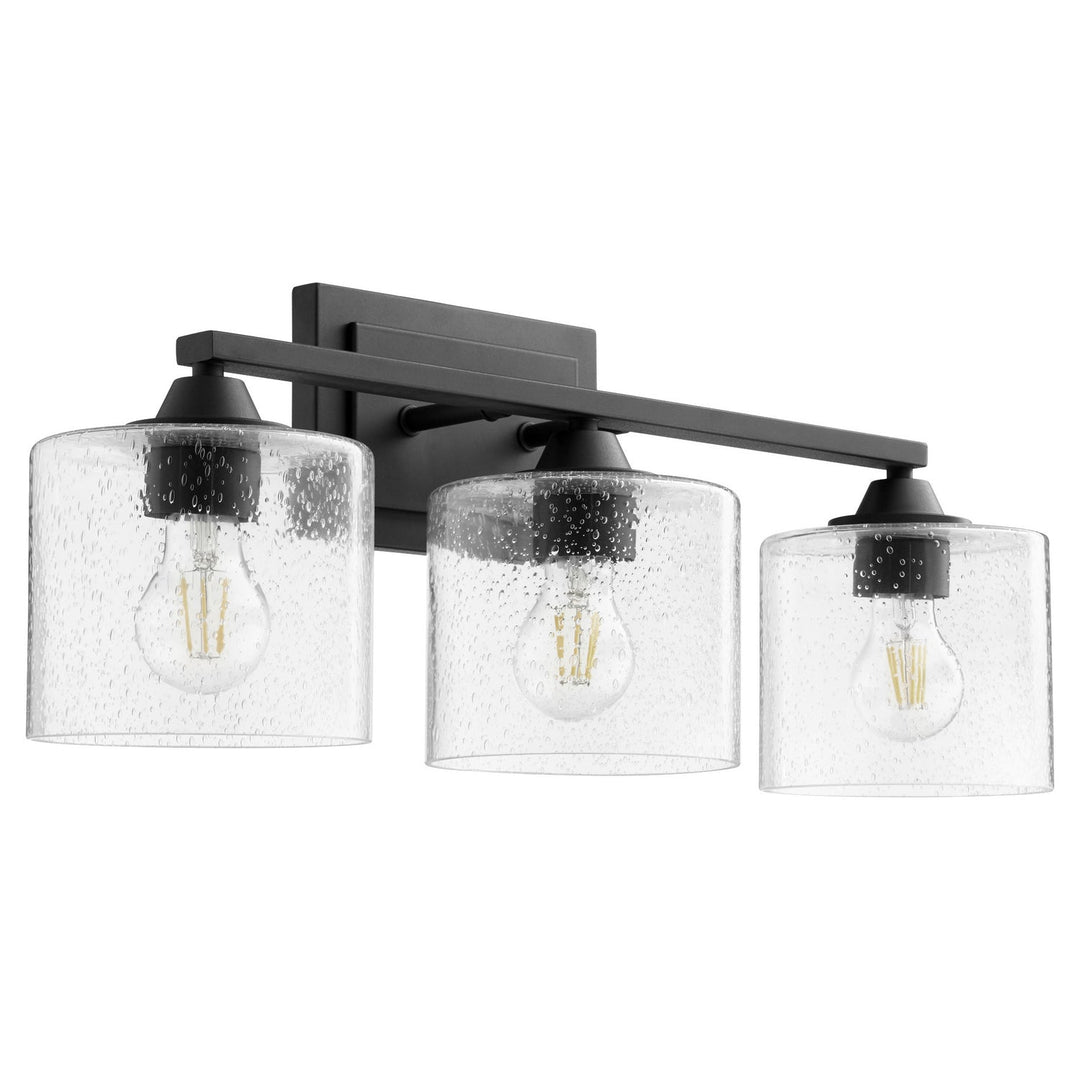 Quorum Dakota 5202-3-69 Bath Vanity Light 24 in. wide - Textured Black