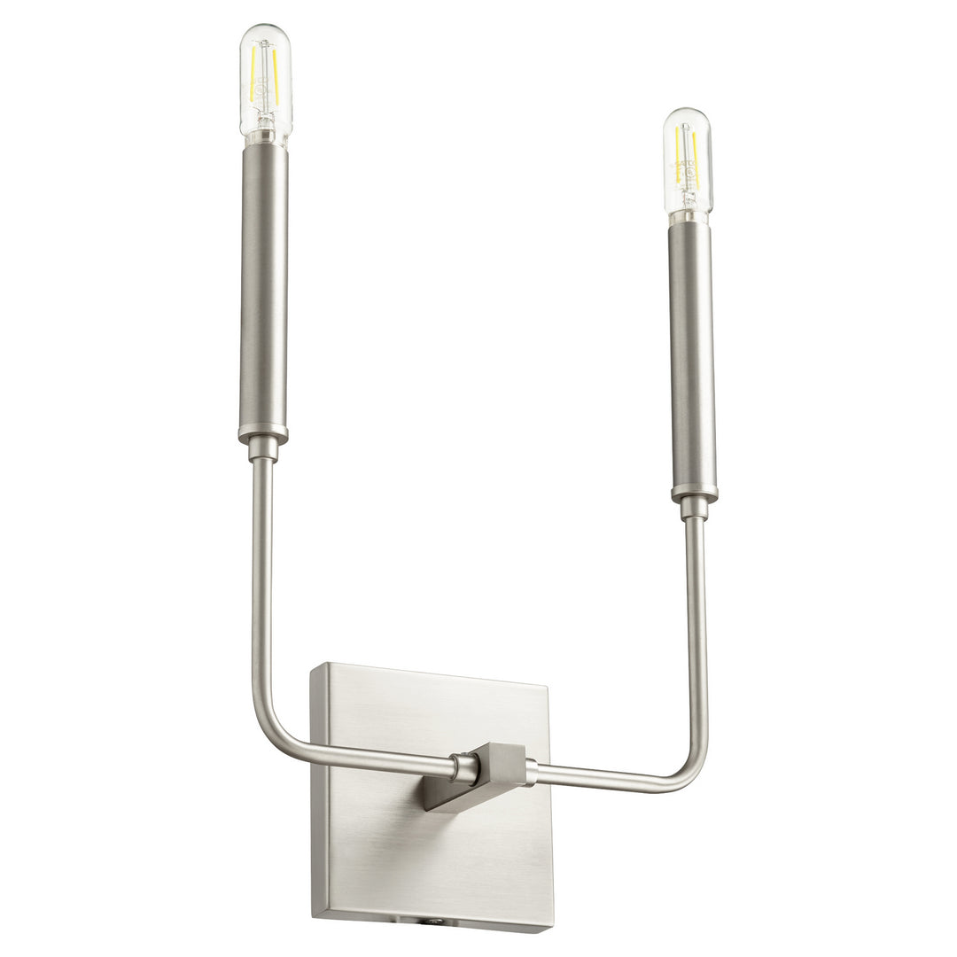 Quorum Lacy 531-2-65 Wall Sconce Light - Satin Nickel