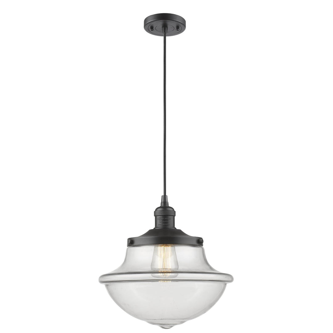 Innovations Franklin Restoration 201C-OB-G542 Pendant Light - Oil Rubbed Bronze