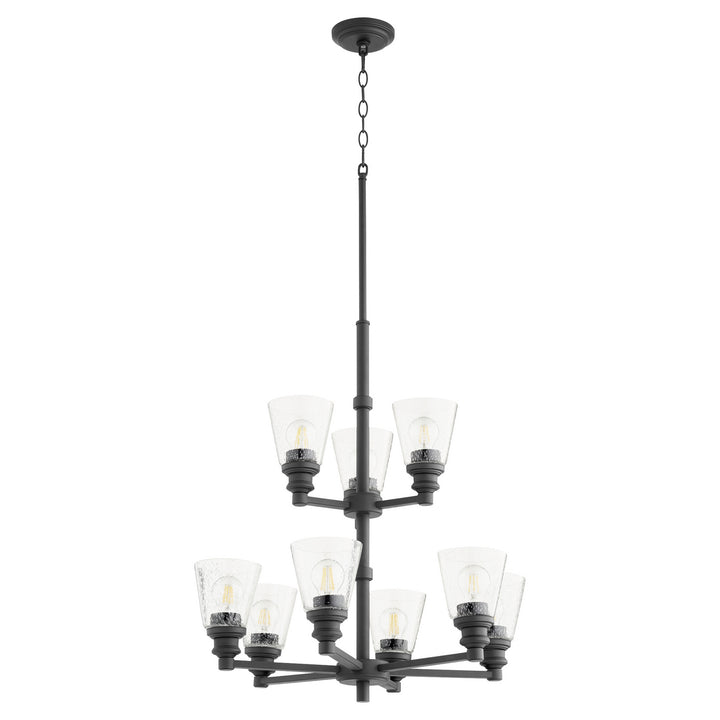 Quorum Dunbar 609-9-69 Chandelier Light - Noir