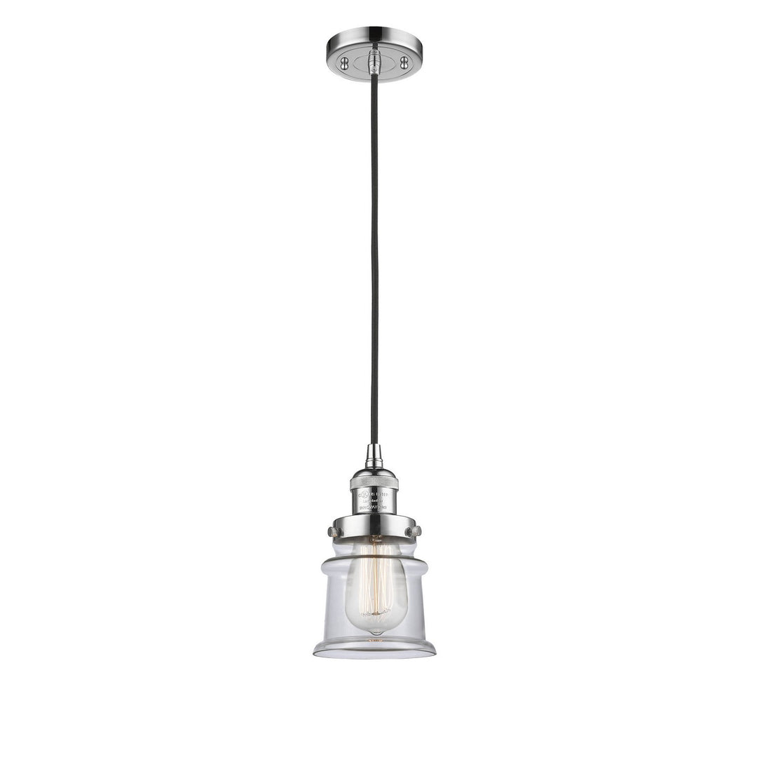 Innovations Franklin Restoration 201C-PC-G182S Pendant Light - Polished Chrome