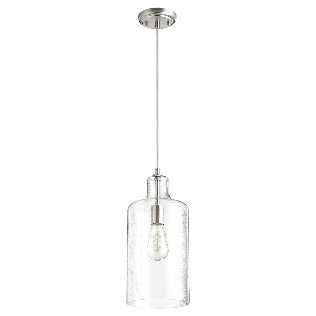 Quorum 8141 Pendants 8141-65 Pendant Light - Satin Nickel