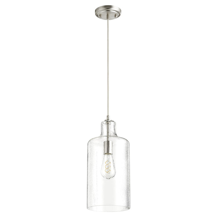 Quorum 8141 Pendants 8141-65 Pendant Light - Satin Nickel