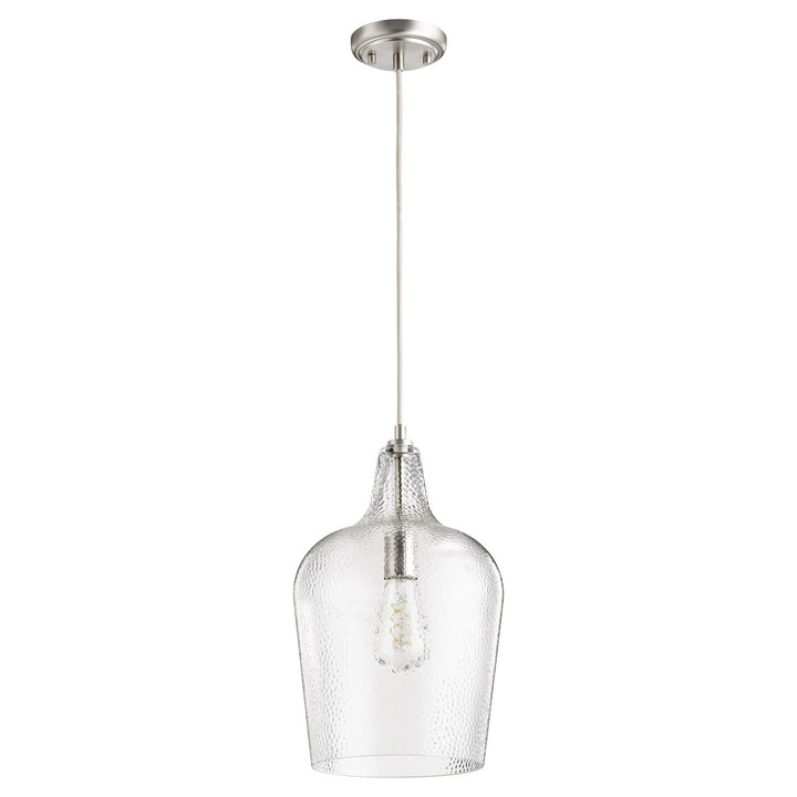 Quorum 8143 Pendants 8143-65 Pendant Light - Satin Nickel