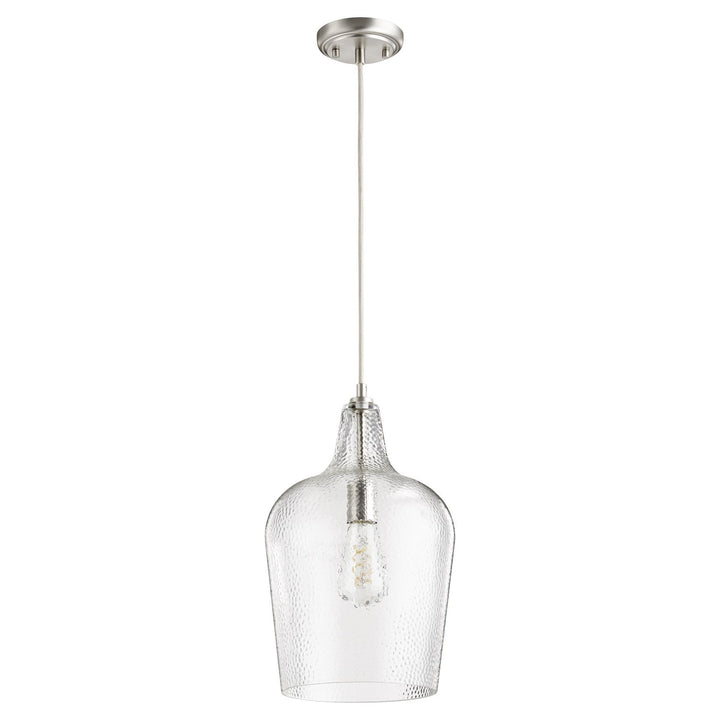 Quorum 8143 Pendants 8143-65 Pendant Light - Satin Nickel