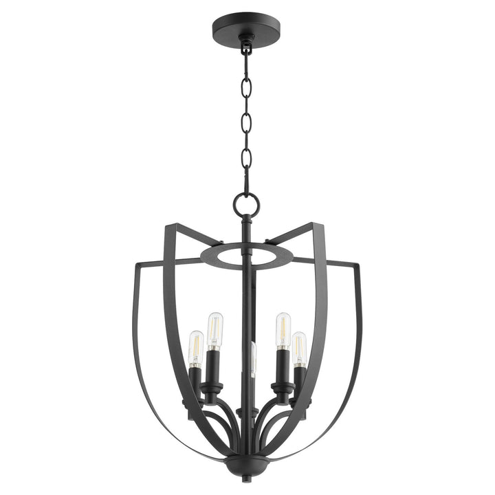 Quorum Dakota 8202-5-69 Chandelier Light - Textured Black