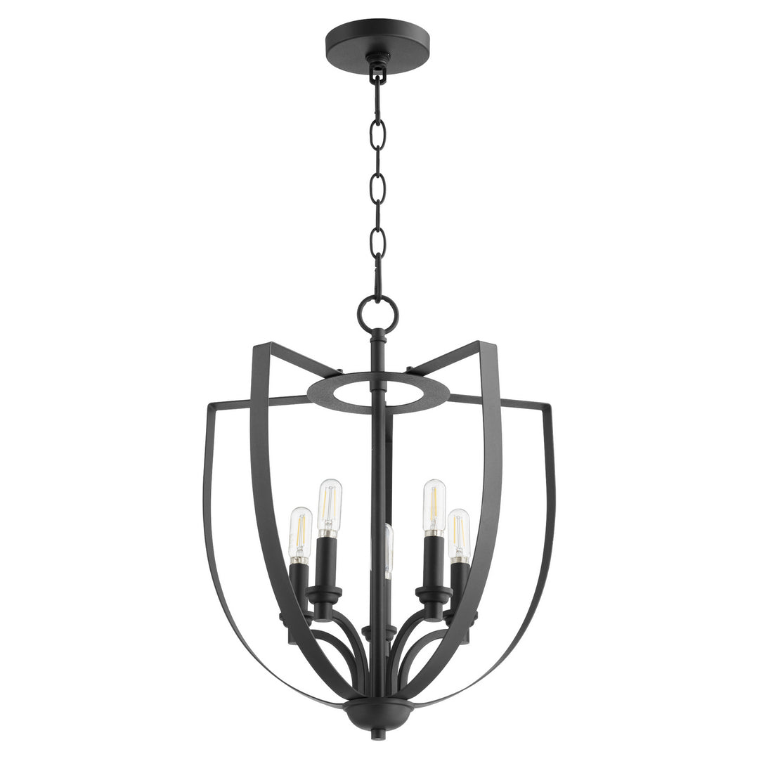 Quorum Dakota 8202-5-69 Chandelier Light - Textured Black