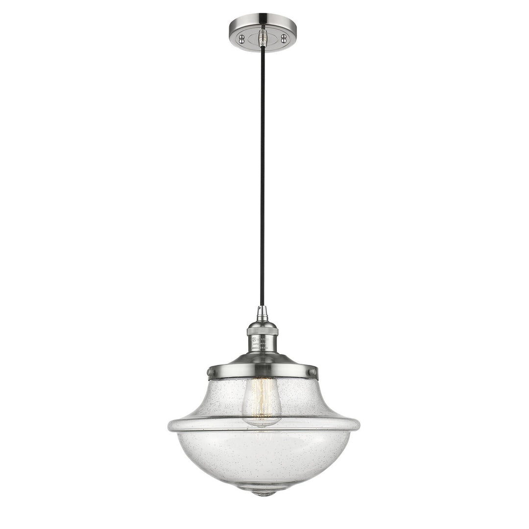 Innovations Franklin Restoration 201C-PN-G544 Pendant Light - Polished Nickel