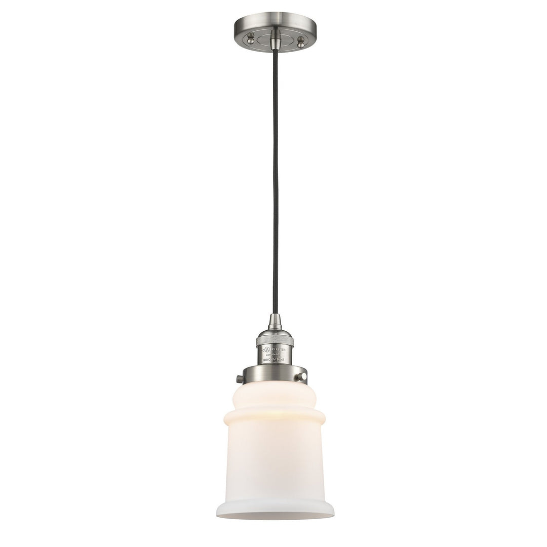 Innovations Franklin Restoration 201C-SN-G181-LED Pendant Light - Brushed Satin Nickel