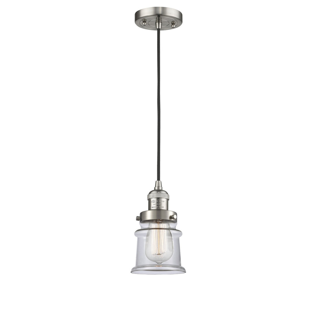 Innovations Franklin Restoration 201C-SN-G182S-LED Pendant Light - Brushed Satin Nickel