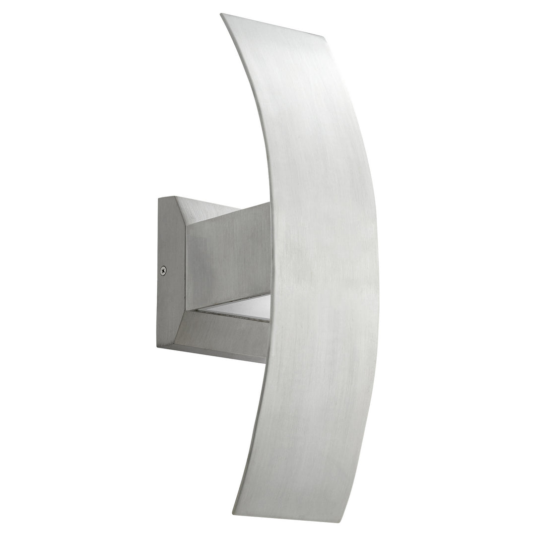 Quorum Curvo 9721-16 Outdoor - Brushed Aluminum