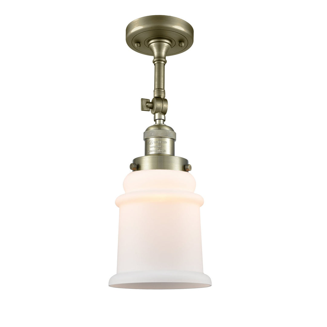Innovations Franklin Restoration 201F-AB-G181 Ceiling Light - Antique Brass