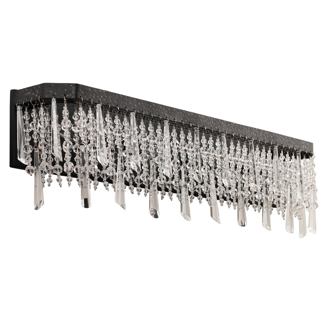 Varaluz Barcelona 270B04OX Bath Vanity Light 27 in. wide - Onyx