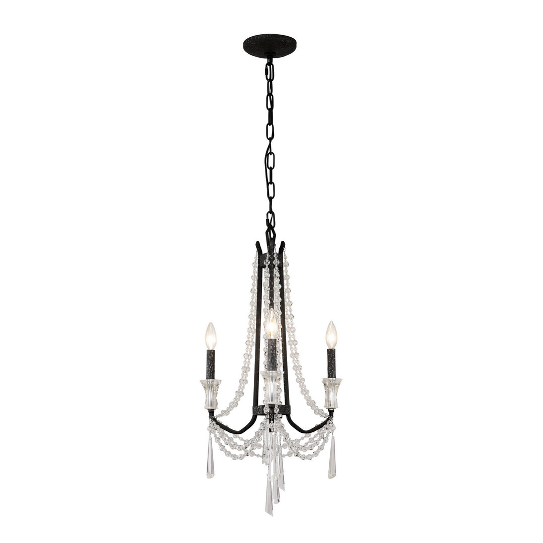 Varaluz Barcelona 270C03OX Chandelier Light - Onyx