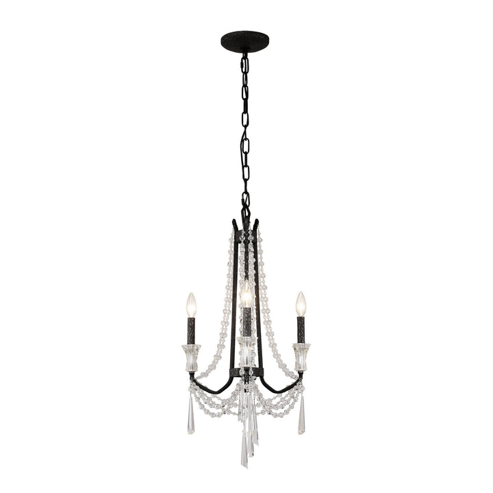 Varaluz Barcelona 270C03OX Chandelier Light - Onyx