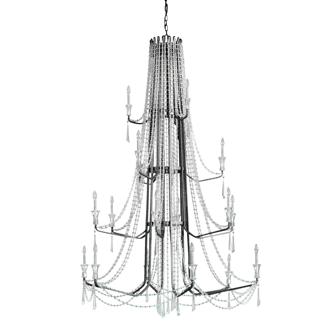 Varaluz Barcelona 270C18OX Chandelier Light - Onyx
