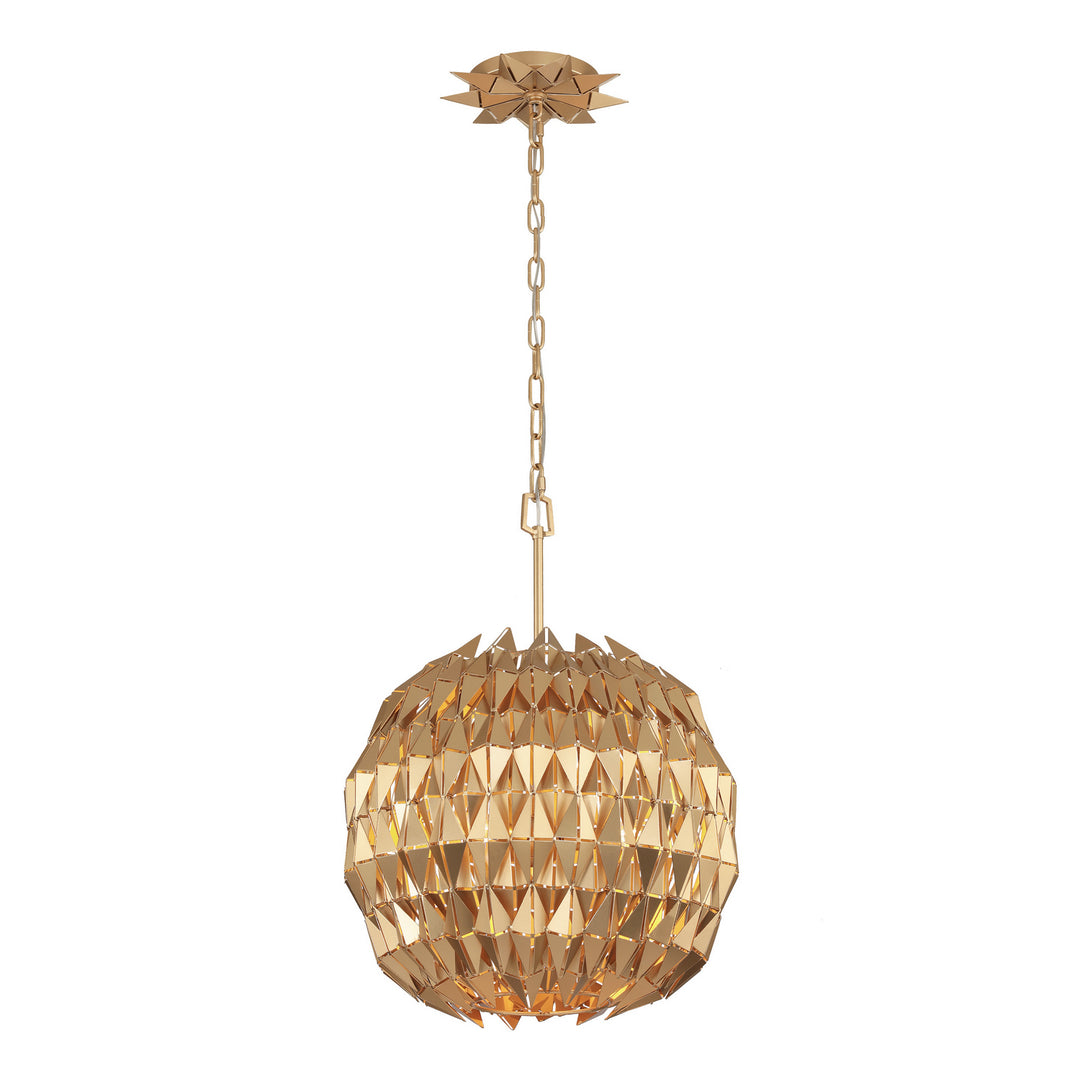 Varaluz Forever 342P03FG Pendant Light - French Gold