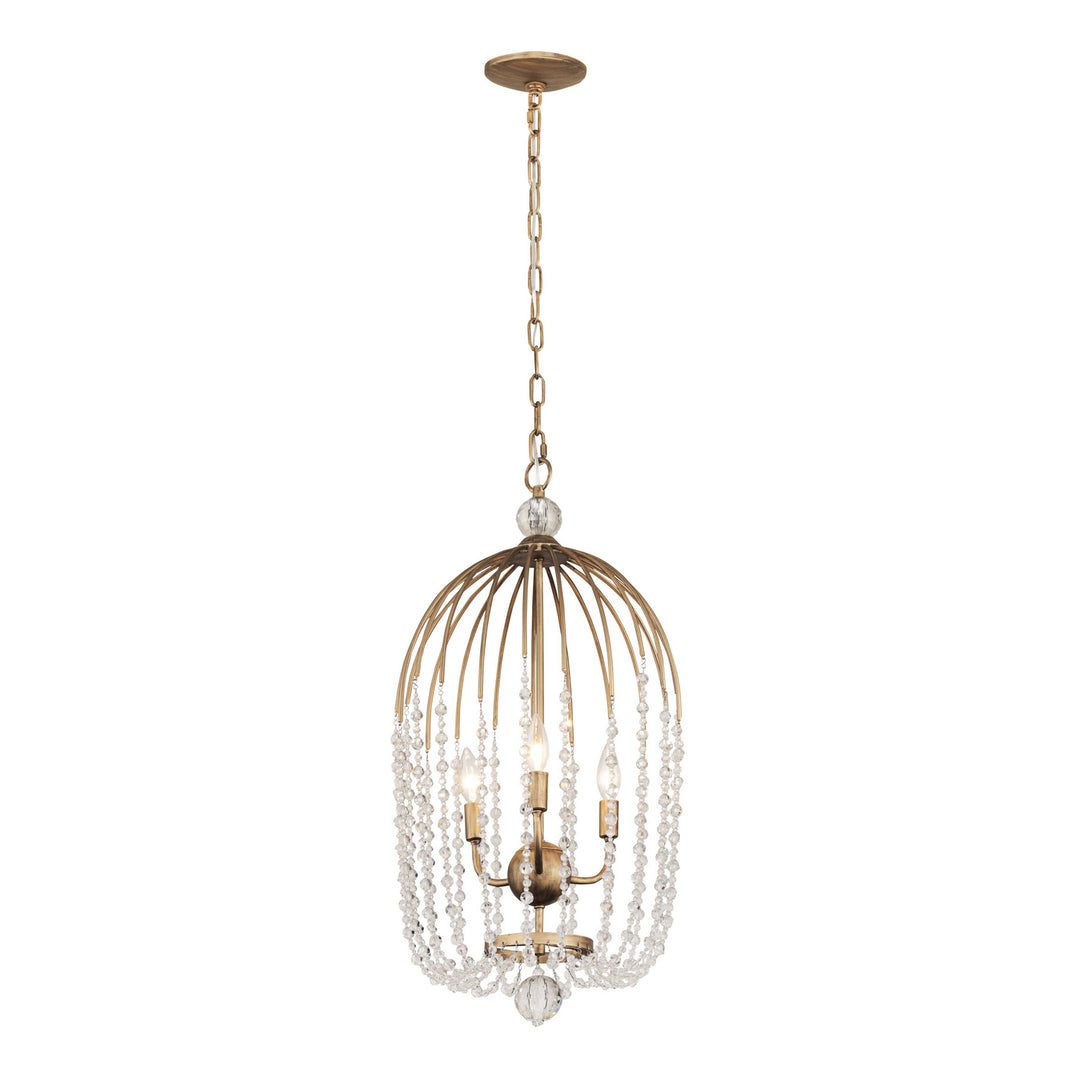 Varaluz Voliere 343F03HG Chandelier Light - Havana Gold