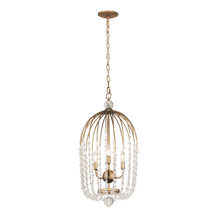 Varaluz Voliere 343F03HG Chandelier Light - Havana Gold
