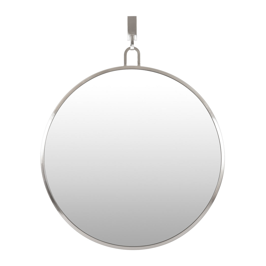 Varaluz Lighting 407A01BN Modern Varaluz Casa Mirror Brushed Nickel