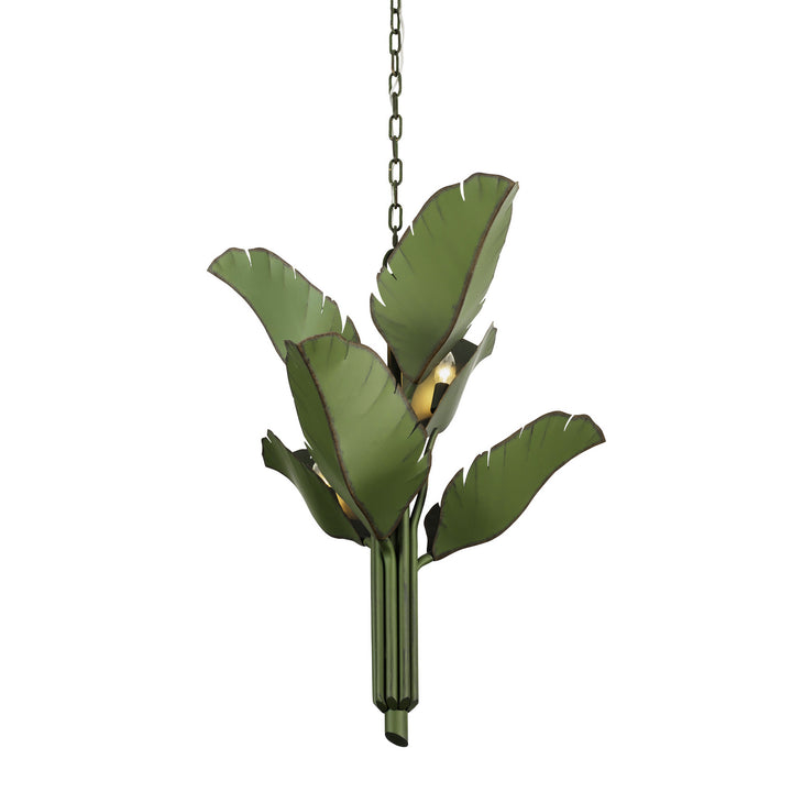 Varaluz Banana Leaf 901C06 Chandelier Light - Banana Leaf